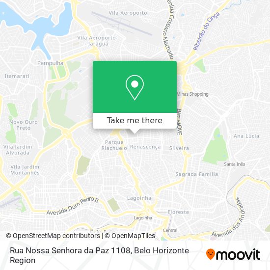 Rua Nossa Senhora da Paz 1108 map