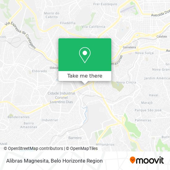 Alibras Magnesita map