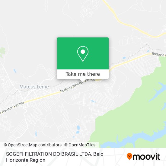 SOGEFI FILTRATION DO BRASIL LTDA map