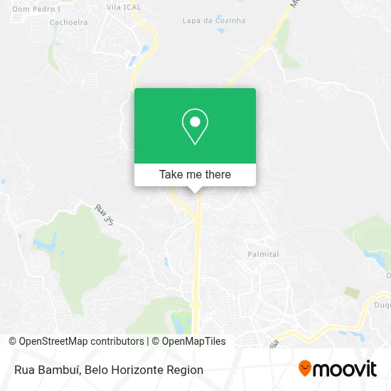 Rua Bambuí map