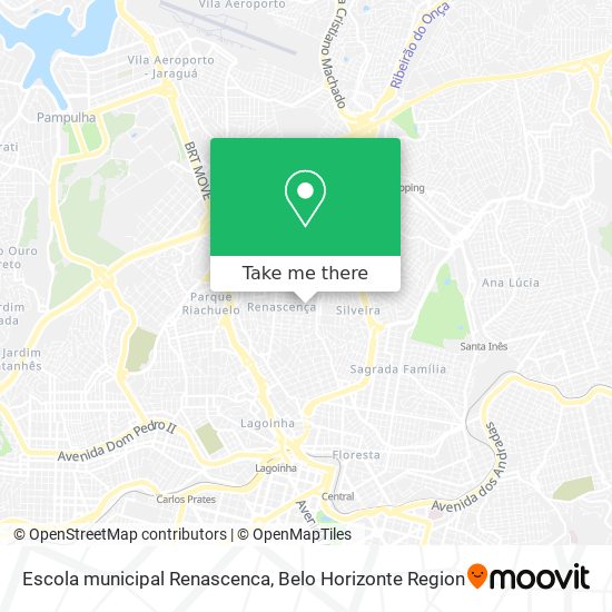 Escola municipal Renascenca map
