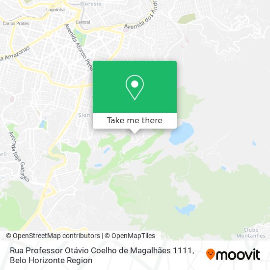 Rua Professor Otávio Coelho de Magalhães 1111 map