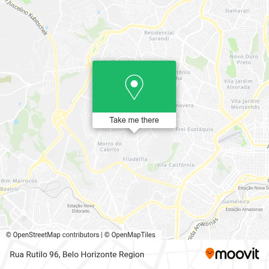 Rua Rutilo 96 map