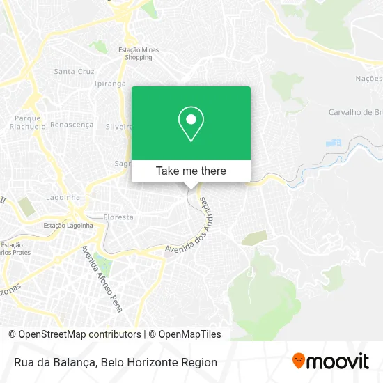 Rua da Balança map