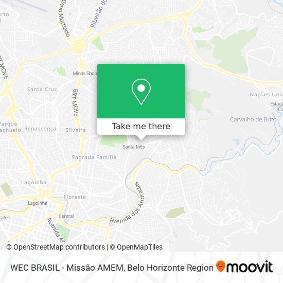 WEC BRASIL - Missão AMEM map