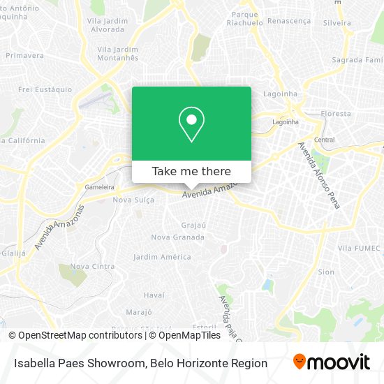 Isabella Paes Showroom map