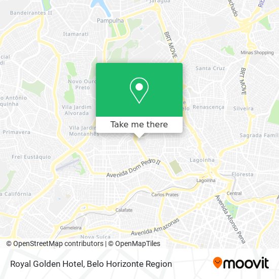 Royal Golden Hotel map