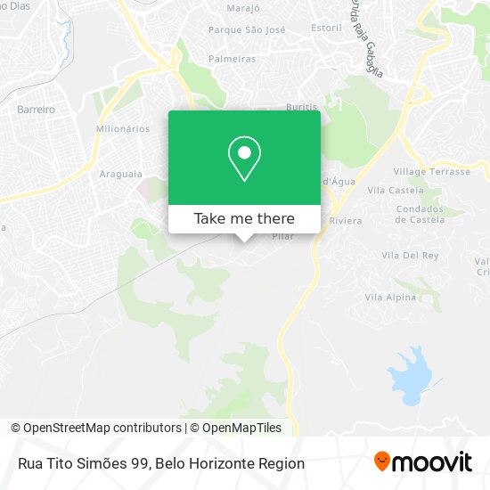 Rua Tito Simões 99 map