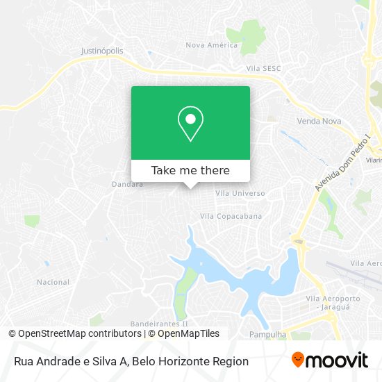 Rua Andrade e Silva A map