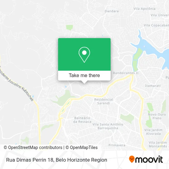Rua Dimas Perrin 18 map