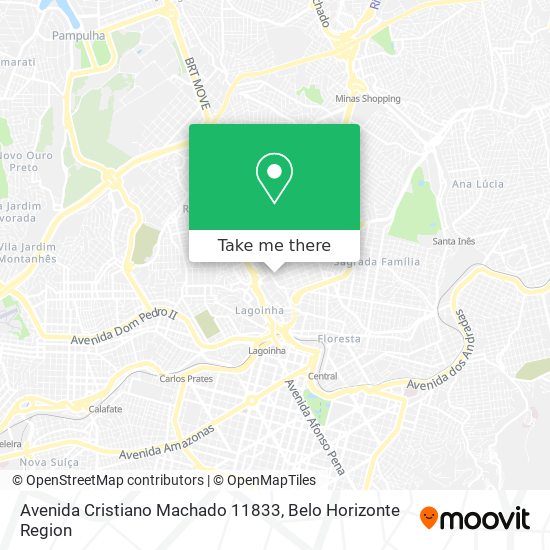 Avenida Cristiano Machado 11833 map
