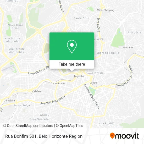 Rua Bonfim 501 map