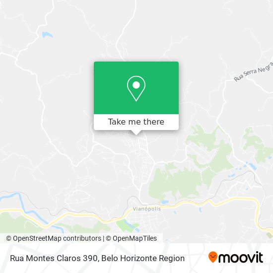Rua Montes Claros 390 map