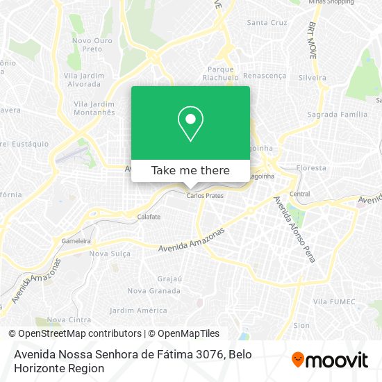 Avenida Nossa Senhora de Fátima 3076 map