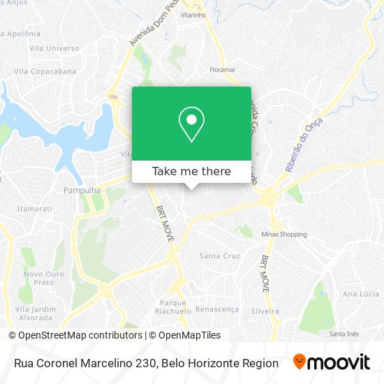 Rua Coronel Marcelino 230 map