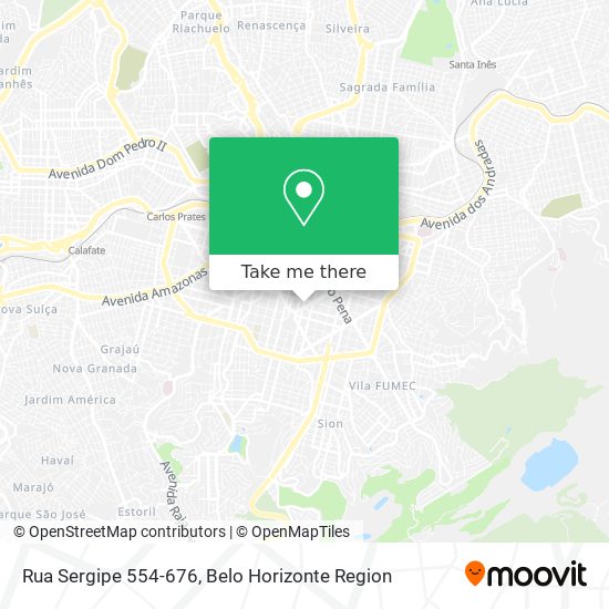Rua Sergipe 554-676 map