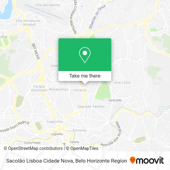 Sacolão Lisboa Cidade Nova map