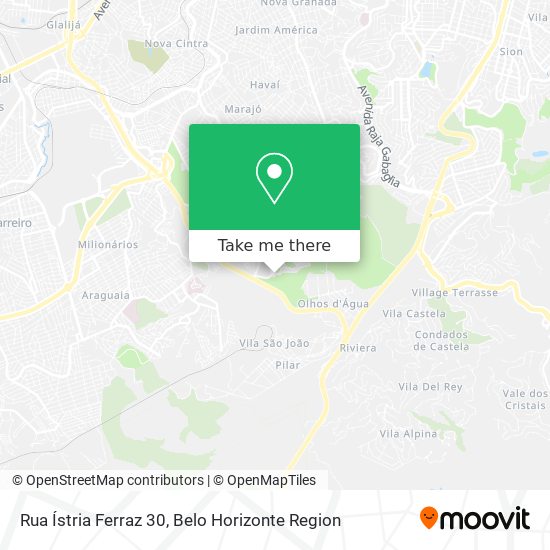 Rua Ístria Ferraz 30 map