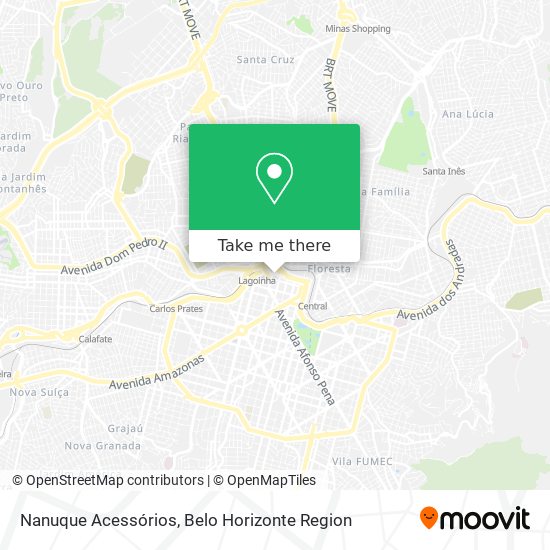 Nanuque Acessórios map