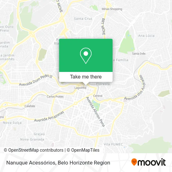 Nanuque Acessórios map