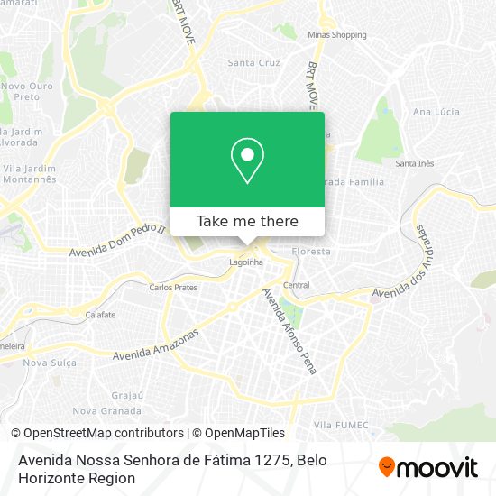 Avenida Nossa Senhora de Fátima 1275 map