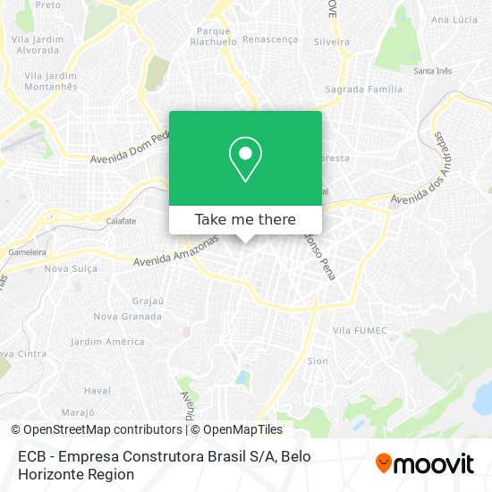 ECB - Empresa Construtora Brasil S / A map