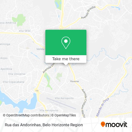 Rua das Andorinhas map