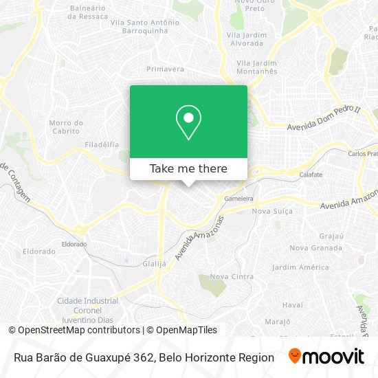 Rua Barão de Guaxupé 362 map