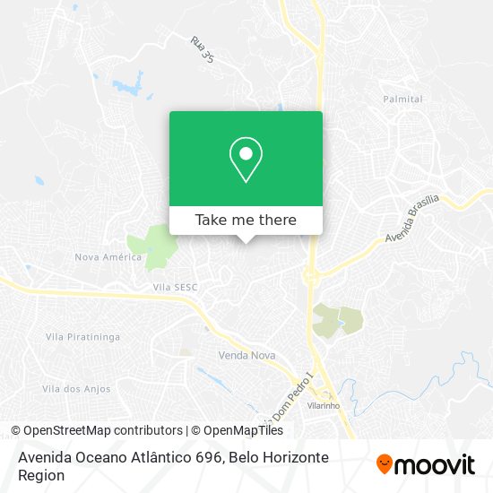 Avenida Oceano Atlântico 696 map