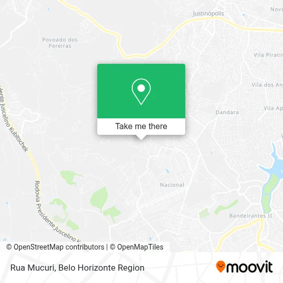 Rua Mucuri map