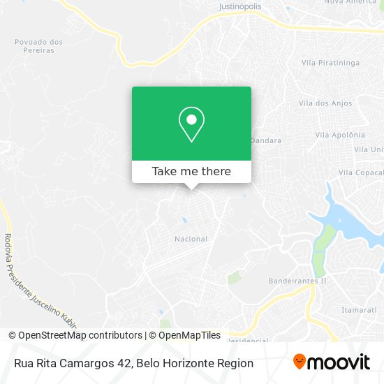Rua Rita Camargos 42 map