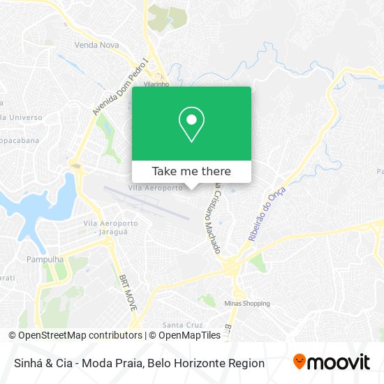 Sinhá & Cia - Moda Praia map