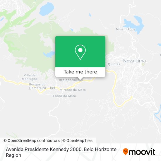 Avenida Presidente Kennedy 3000 map