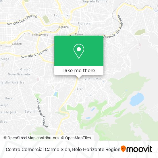 Centro Comercial Carmo Sion map