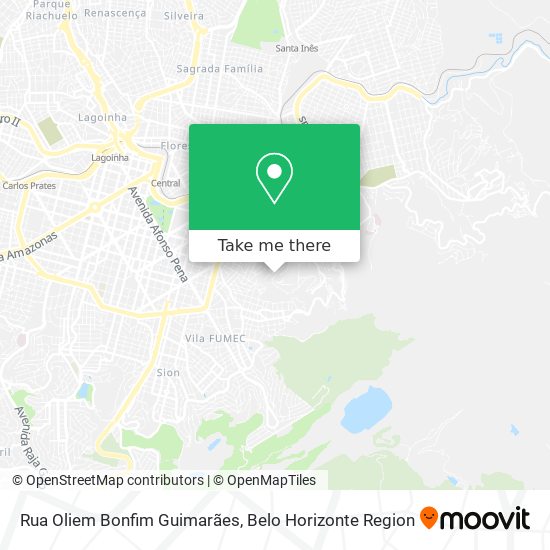Rua Oliem Bonfim Guimarães map