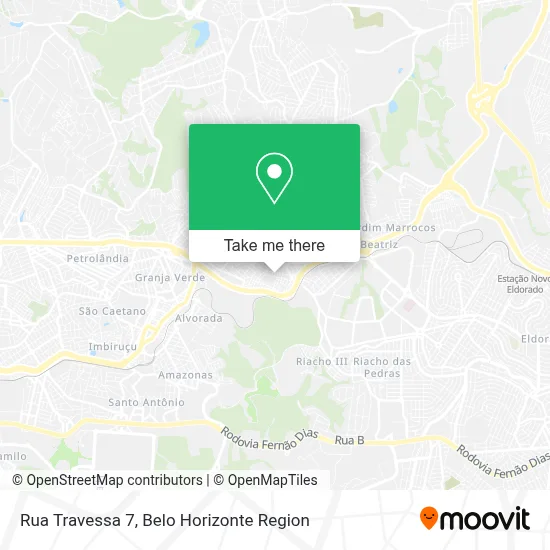 Rua Travessa 7 map