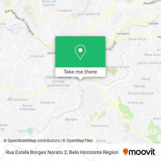 Rua Estela Borges Norato 2 map