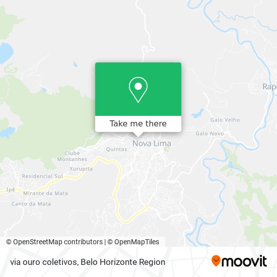 via ouro coletivos map