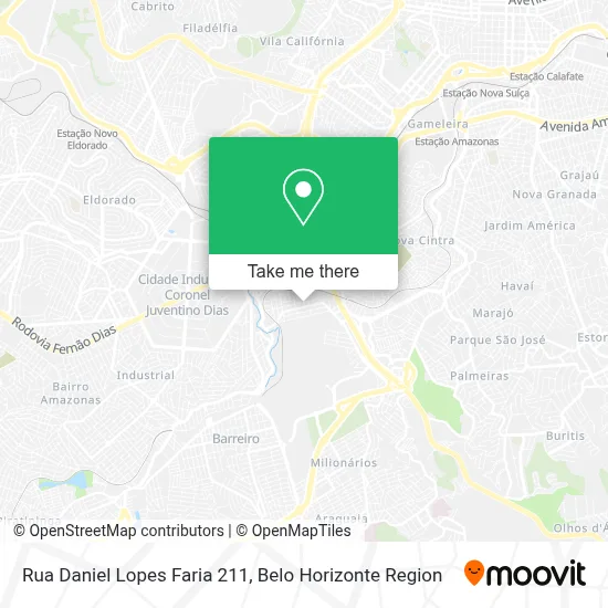 Rua Daniel Lopes Faria 211 map