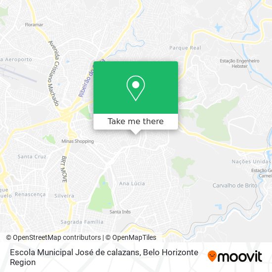 Escola Municipal José de calazans map
