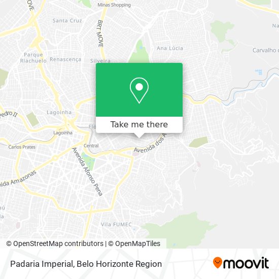 Padaria Imperial map