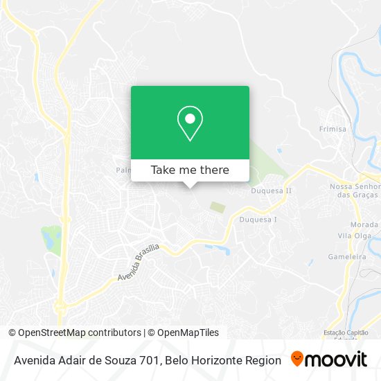 Avenida Adair de Souza 701 map