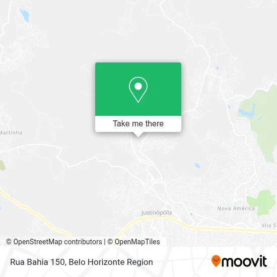 Rua Bahia 150 map