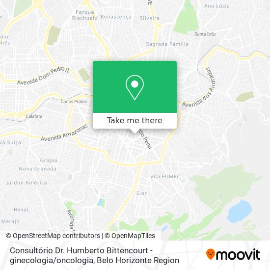 Consultório Dr. Humberto Bittencourt - ginecologia / oncologia map