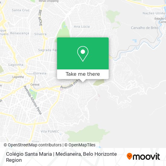Colégio Santa Maria | Medianeira map