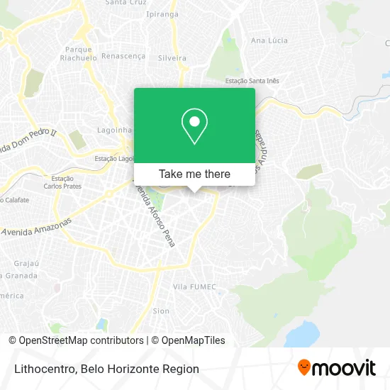 Lithocentro map