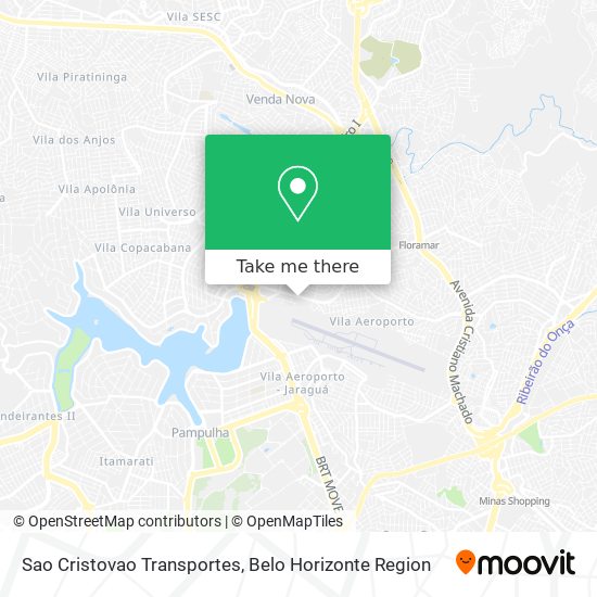 Sao Cristovao Transportes map