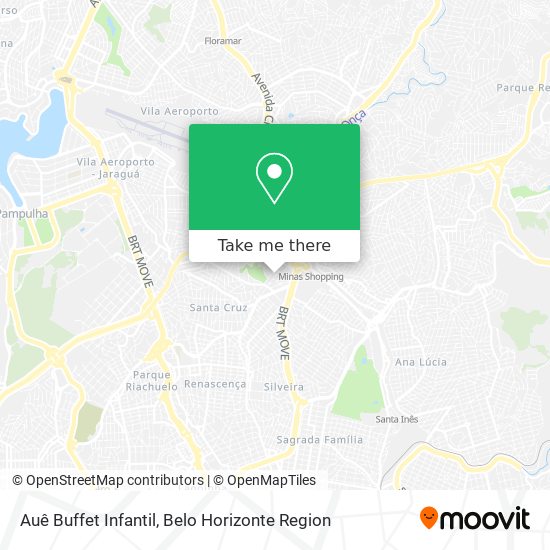 Auê Buffet Infantil map