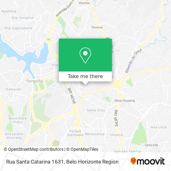 Rua Santa Catarina 1631 map