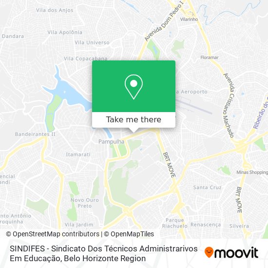 SINDIFES - Sindicato Dos Técnicos Administrarivos Em Educação map